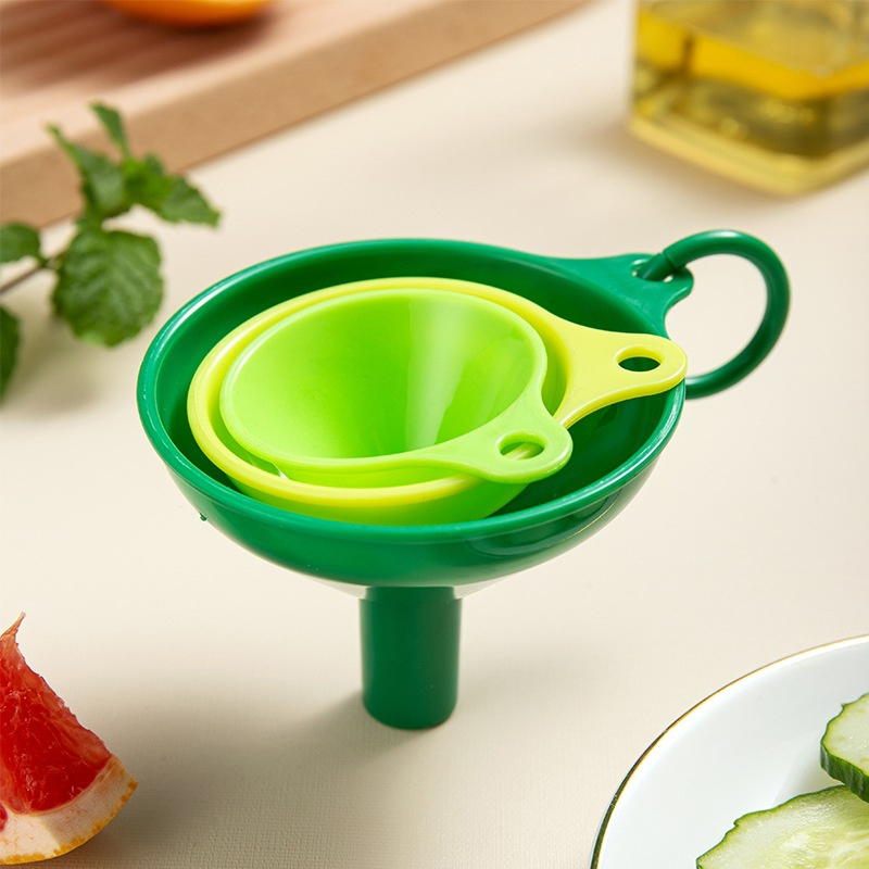 Kitchen Gadgets For Cooking - 3-teiliges Set Küchen-Trichter-Spender, multifunktional für Öl,