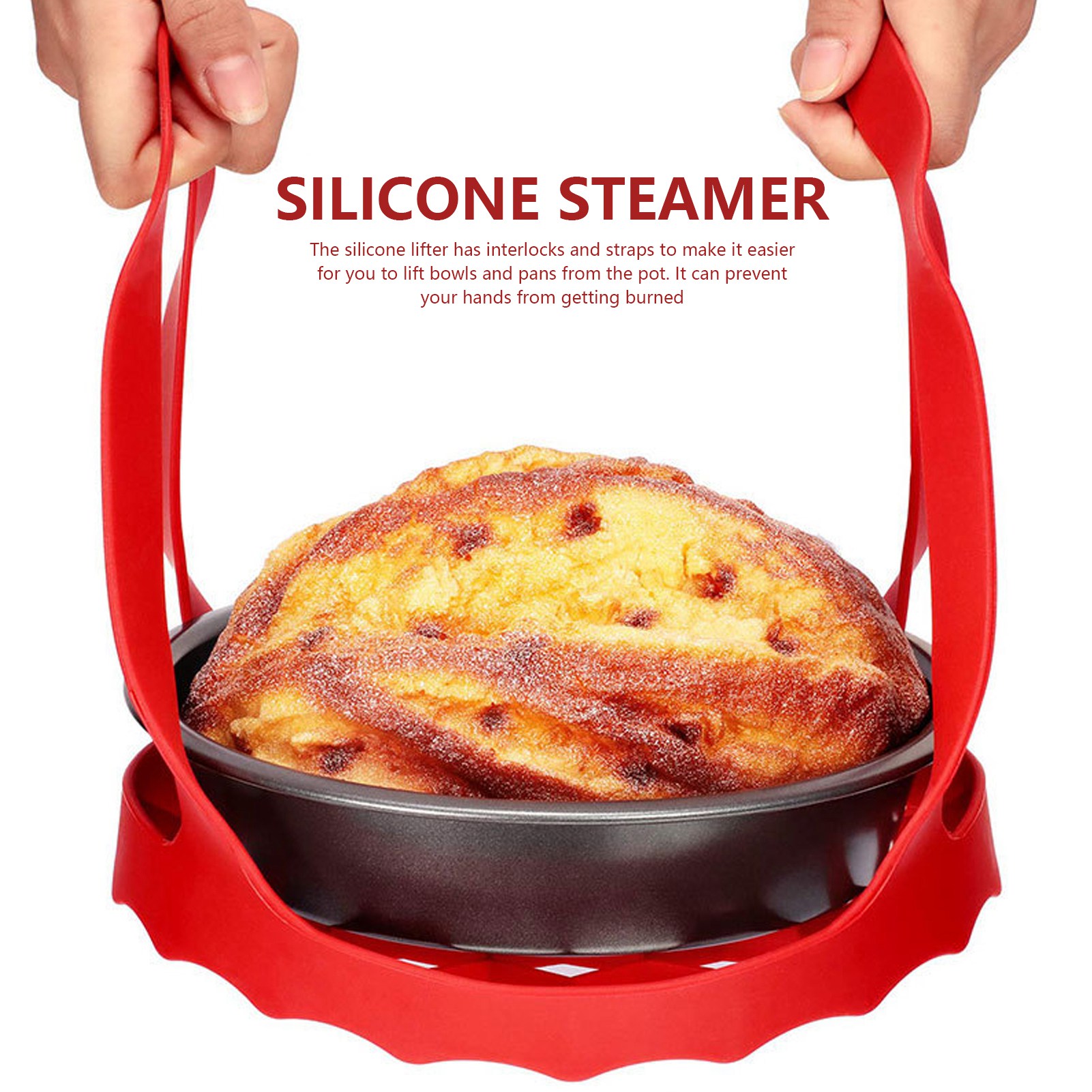 Silicone Steamer Basket - 4 teile/satz Silikon Küche Werkzeuge Backblech