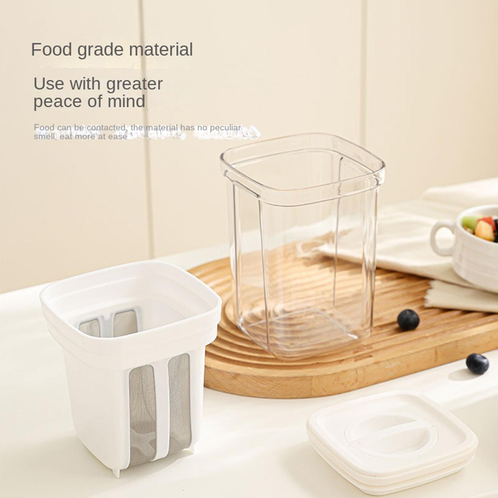 Kitchen Gadgets Rice Filter - Joghurt-Sieb, wiederverwendbar, feinmaschig, Küchenhelfer, Filter, Joghurt-Sieb