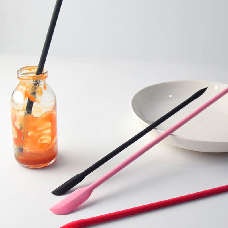 Kitchen Gadgets Small - Holaroom 3er-/6er-Set Silikon-Spatel, doppelseitiger Schaber, Mini-Marmeladenschaber,