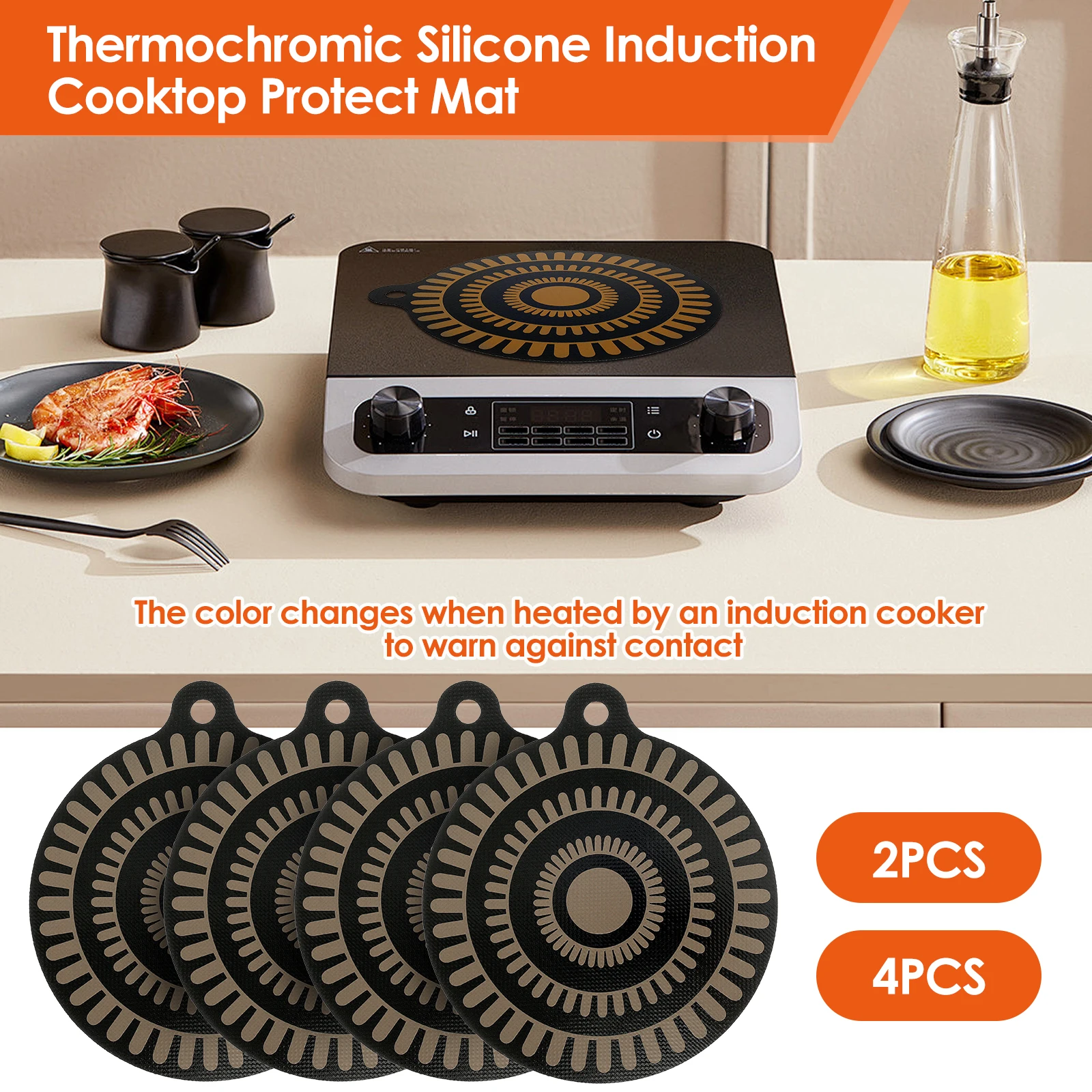 Kitchen Gadgets Modern - Induktion Kochfeld Matte Schutz Anti-Scratch Silikon
