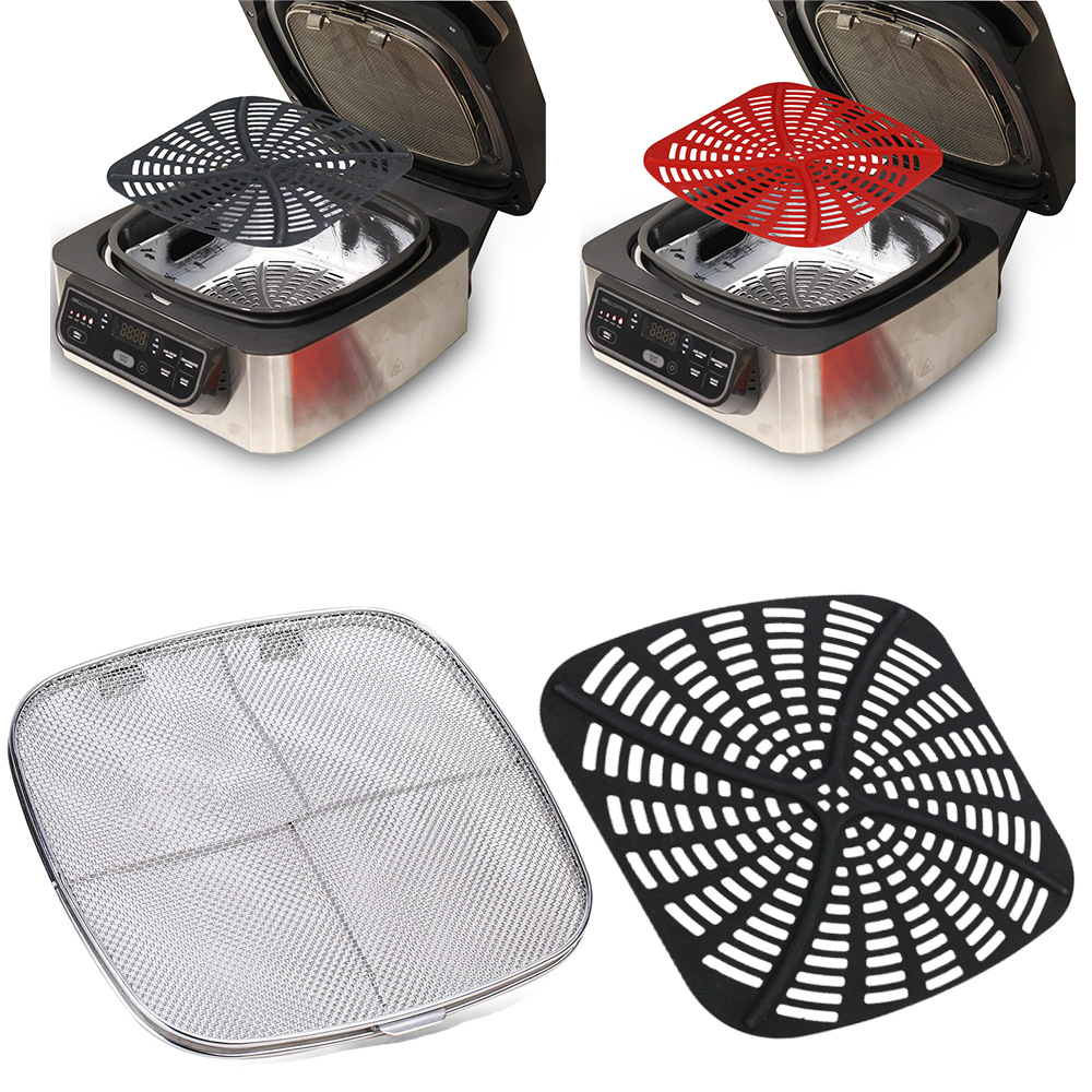 Ninja Air Fryer Af101 - Spritzschutz aus Edelstahl für AG301, wiederverwendbares