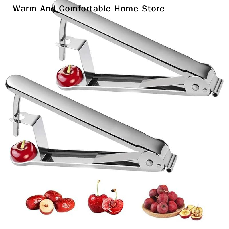 Kitchen Gadgets Small - Multifunktionaler Kernentferner für Kirschen, Weißdorn, rote