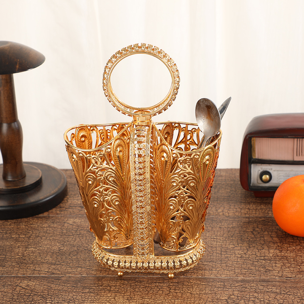 Kitchen Gadgets Cabinet - Utensil Caddy, praktischer Geschirrkorb, eleganter Küchenhelfer,