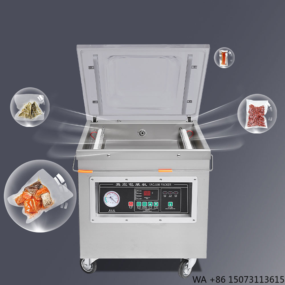 Food Vacuum Sealer - Dz-400 Kommerzieller Tischvakuumierer Kompaktes Design Edelstahlgehäuse