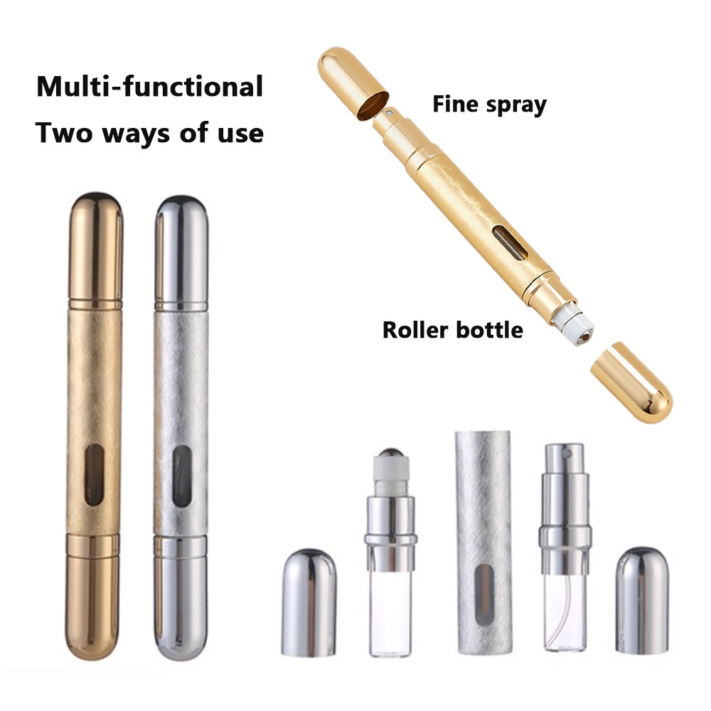 Oil Mister Spray Bottle - Neu: 12ML 2-in-1 Nachfüllbarer Parfümzerstäuber mit