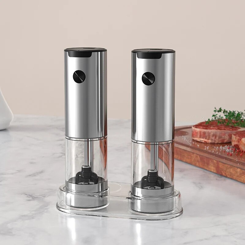 Kitchen Gadgets Small - Elektrische automatische Mühle Pfeffer-und Salz mühle