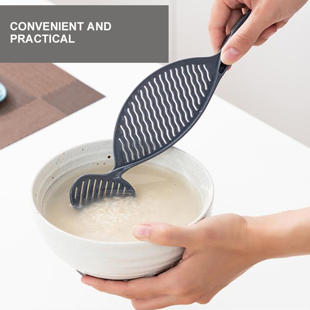 Kitchen Gadgets Rice Filter - 6-teiliger Reiswasch- und Abtropfbehälter aus Kunststoff,