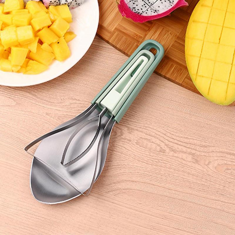 Avocado Slicer Tool - 3in1 Mango Peeling Schneidmesser Mango Peeling