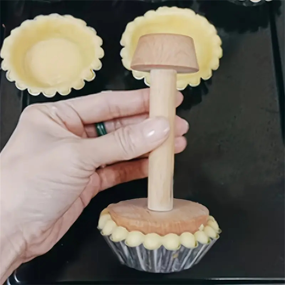 Kitchen Gadgets For Cooking - Premium Holz Ei Torte Form Doppel