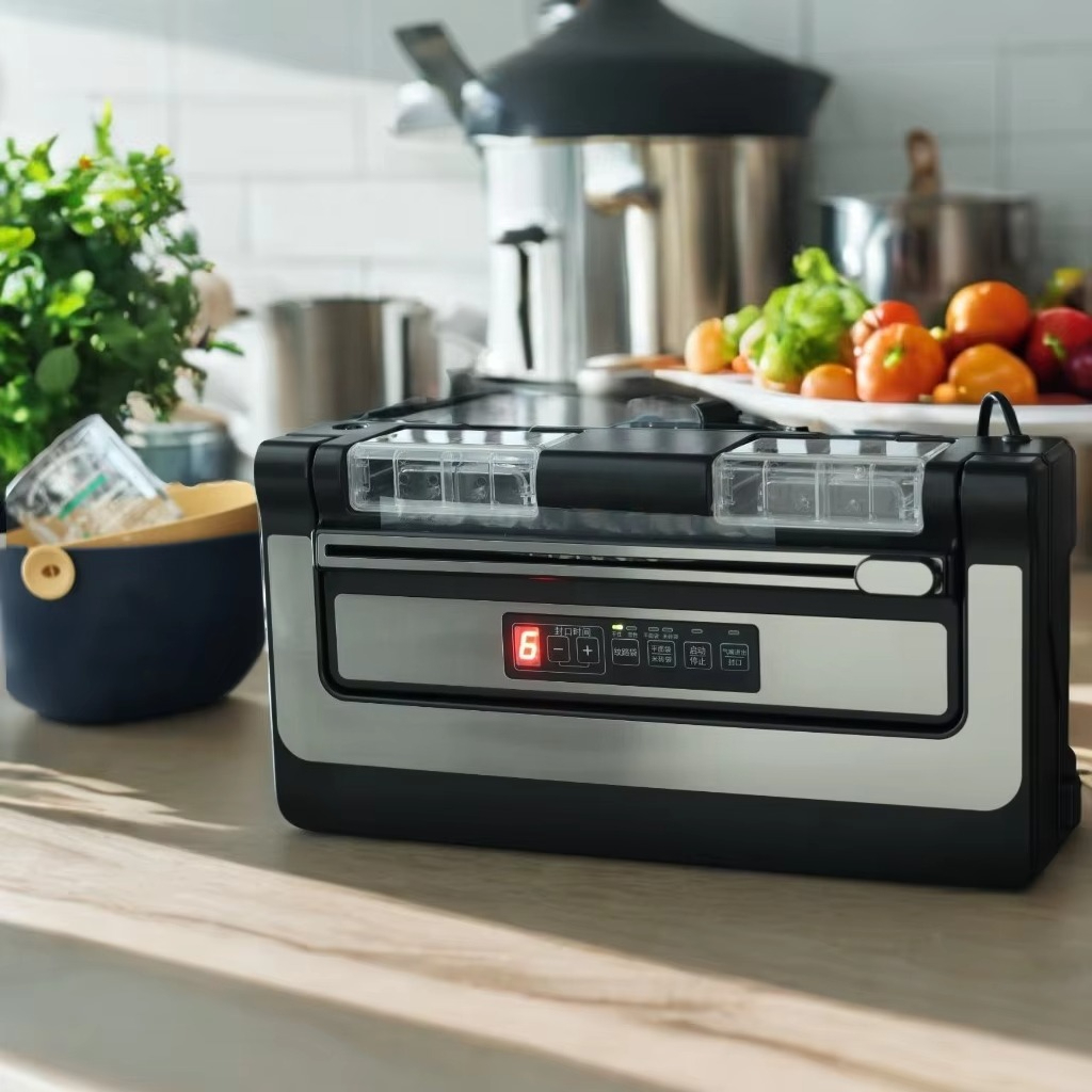 Food Vacuum Sealer - Kommerzielle 300 mm elektrische Vakuumiermaschine, automatisches