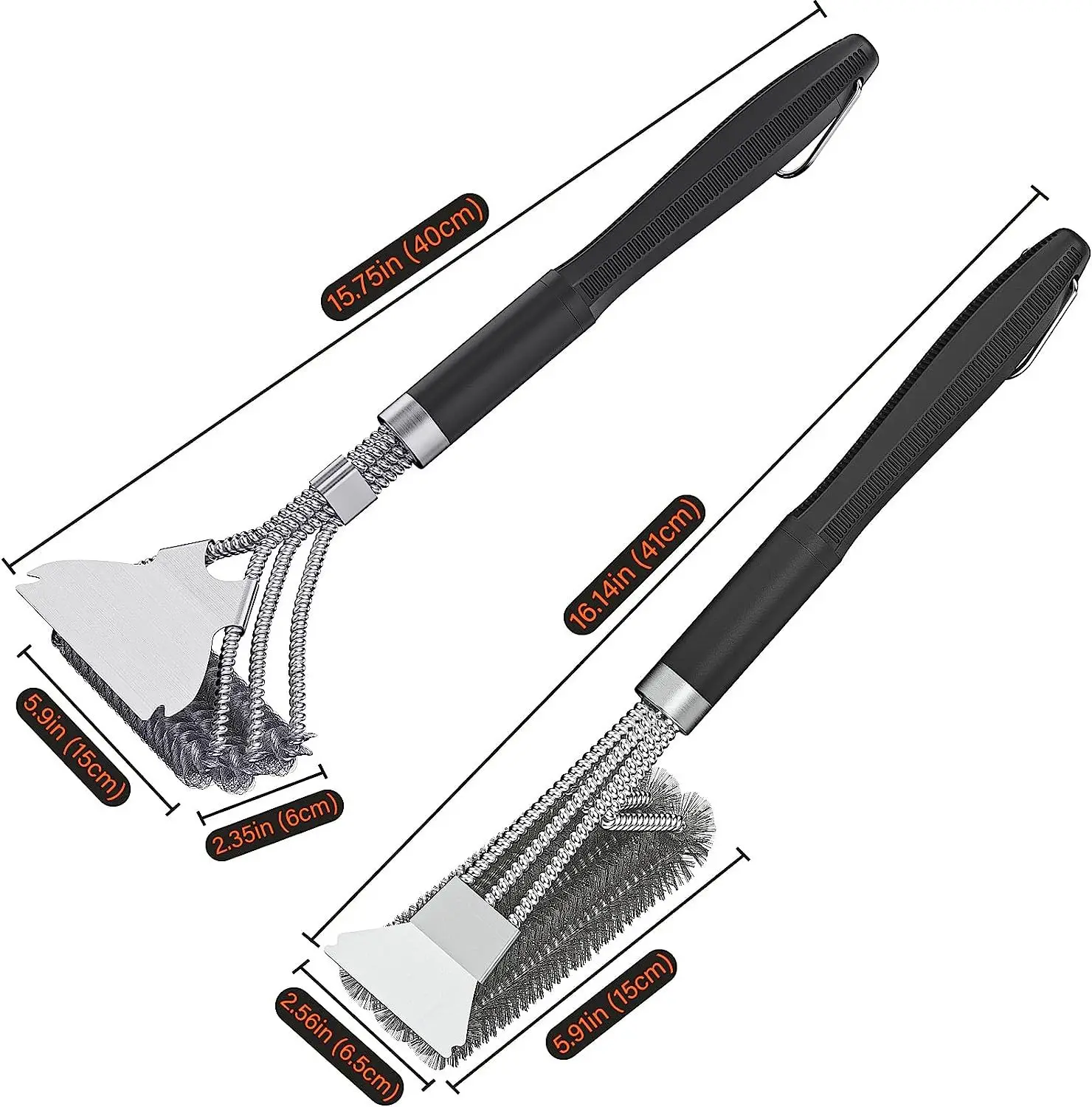 Kitchen Gadgets Oxo - Grillzubehör, Reinigungsbürsten, Werkzeug, Grill, Grill, Edelstahlborsten,