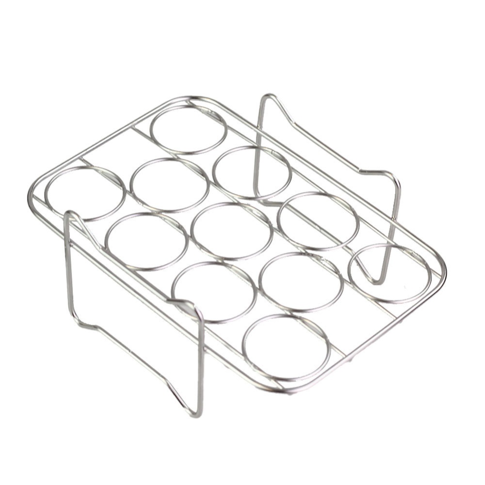 Kitchen Gadgets Air Fryer - Edelstahl-Dampfgarer für Heißluftfritteuse, mehrschichtiger Eierdämpfer für
