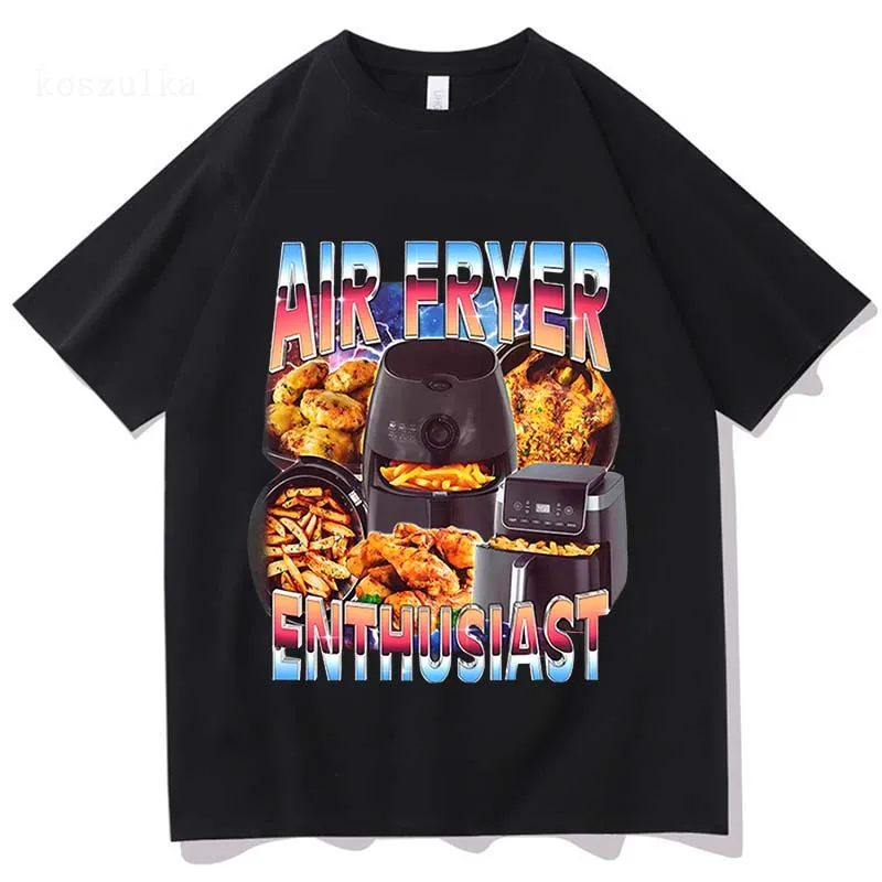 Kitchen Gadgets Air Fryer - Sommer-T-Shirt für Herren und Damen, bedruckt,