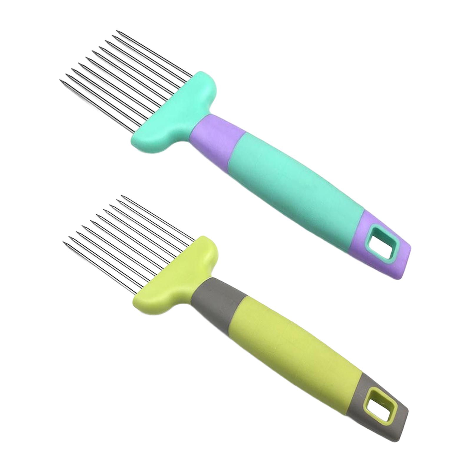 Avocado Slicer Tool - Zwiebel-Nadelzerkleinerer, Fleischzartmacher, Obst- und Gemüseschneider, kompakte
