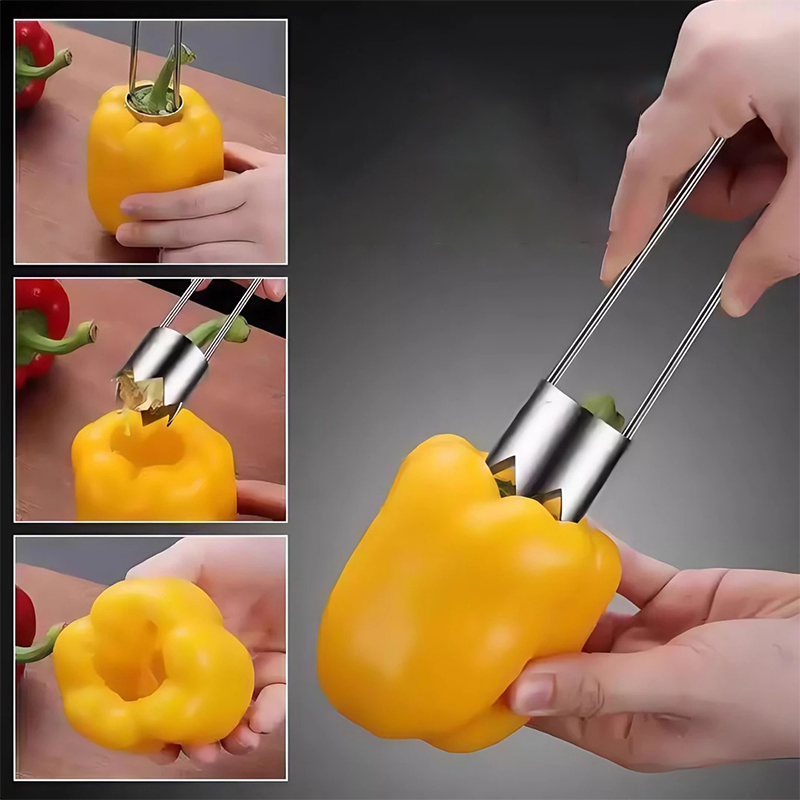 Edelstahl Obst Kern Entferner  – Kitchen Gadgets & Toys Bewertung und Preis
