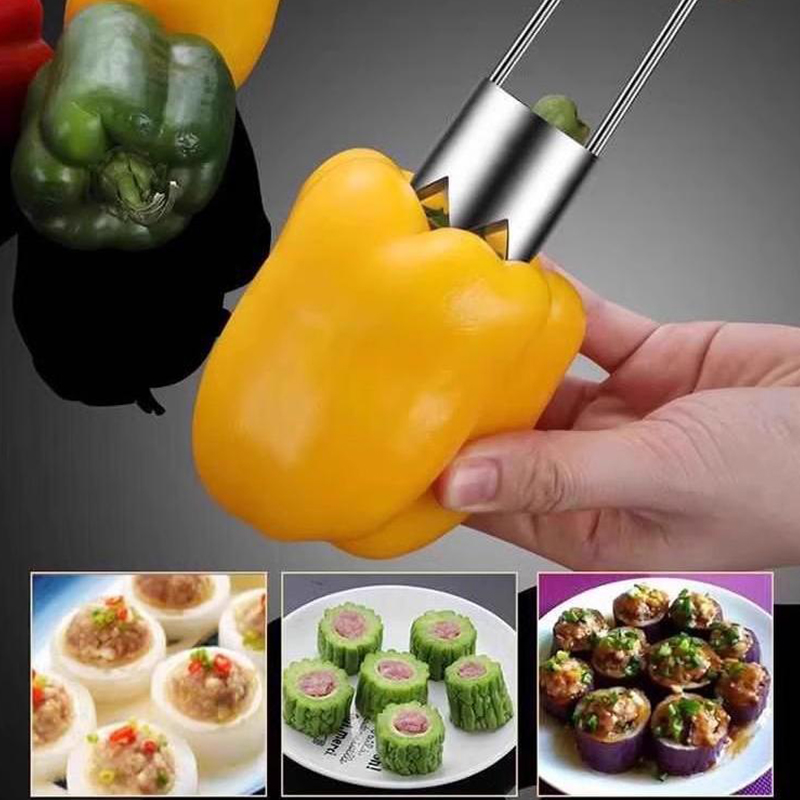 Edelstahl Obst Kern Entferner  – Kitchen Gadgets & Toys Bewertung und Preis