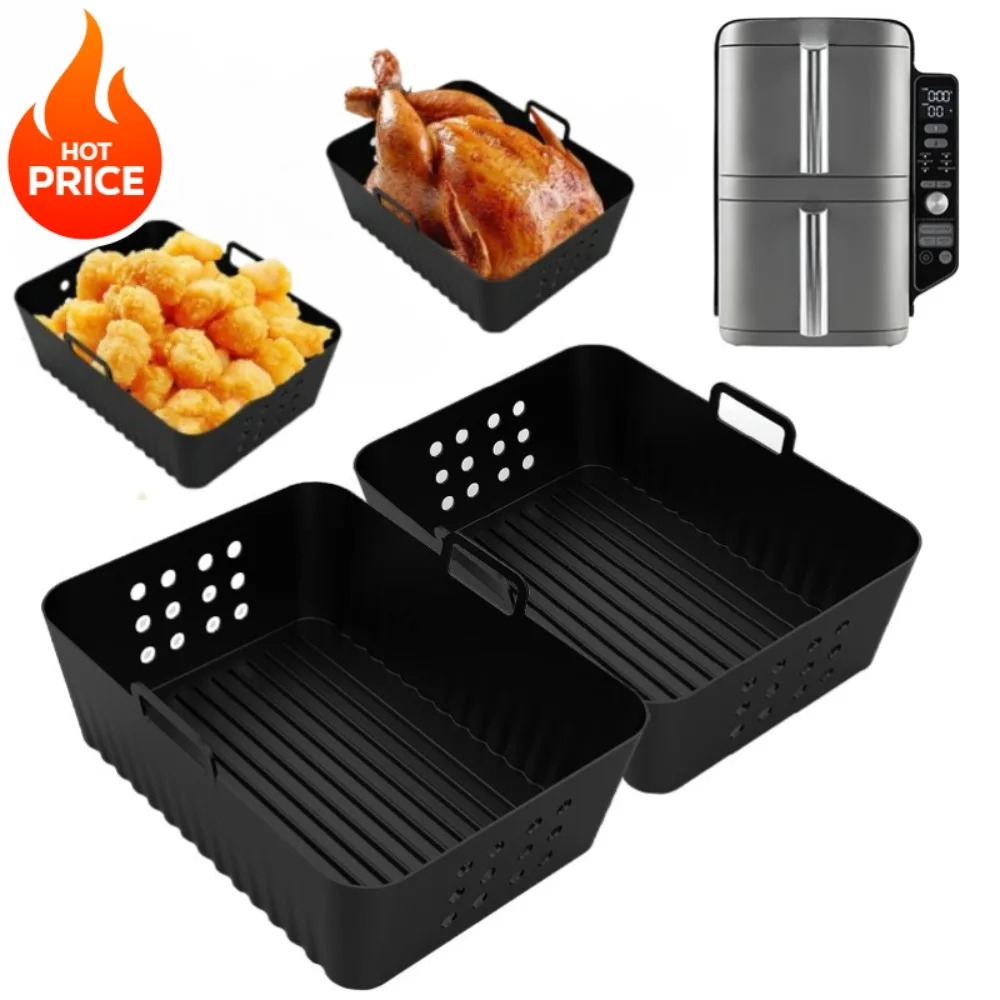 2 Stück Air Fryer Silikoneinla – Silicone Steamer Basket Bewertung und Preis