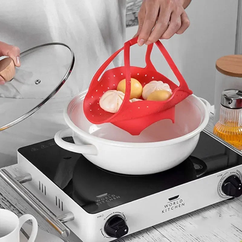 Dampfkorb mit Silikonverlänger – Silicone Steamer Basket Bewertung und Preis