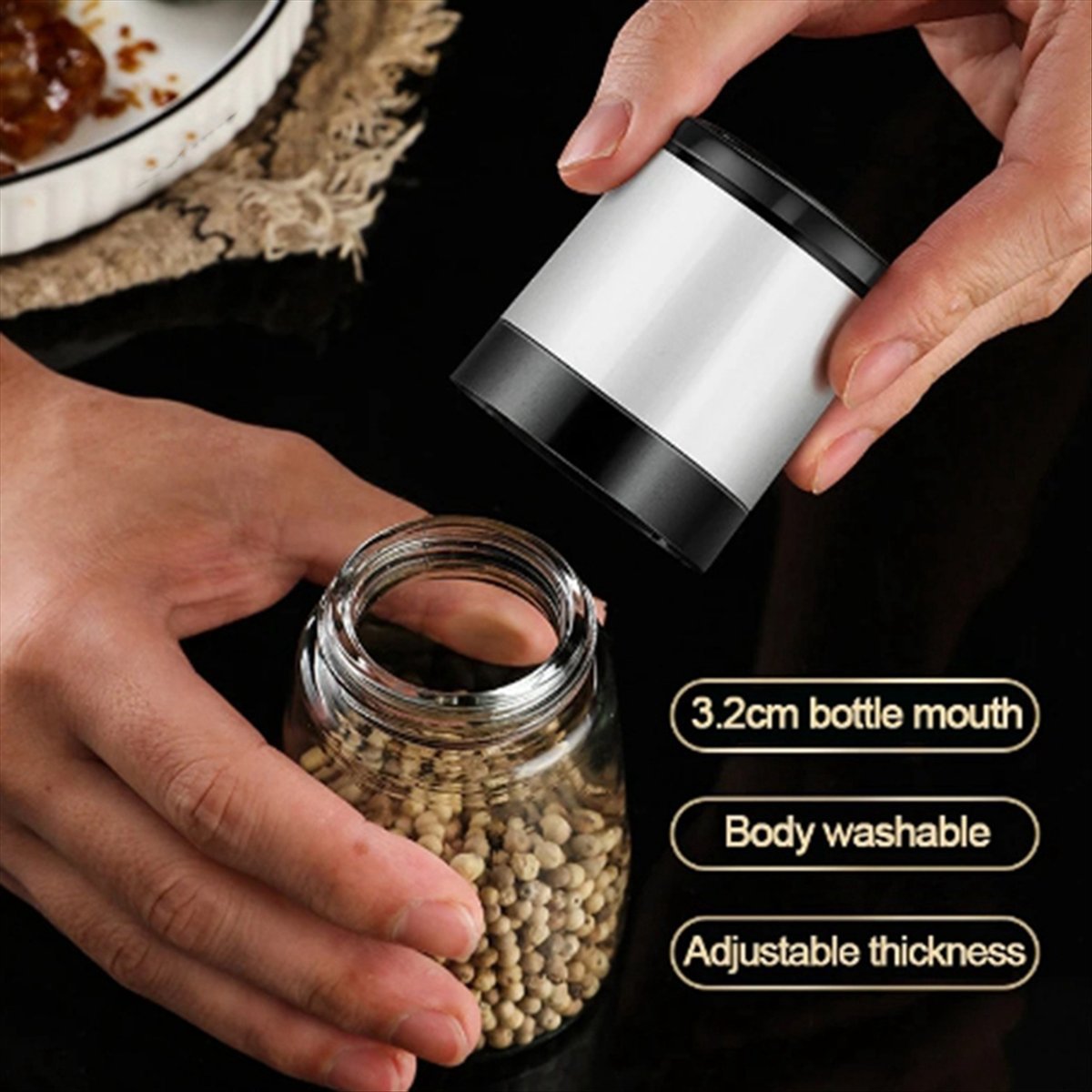 Manuelle Salz- und Pfeffermühl – Kitchen Gadgets & Toys Bewertung und Preis
