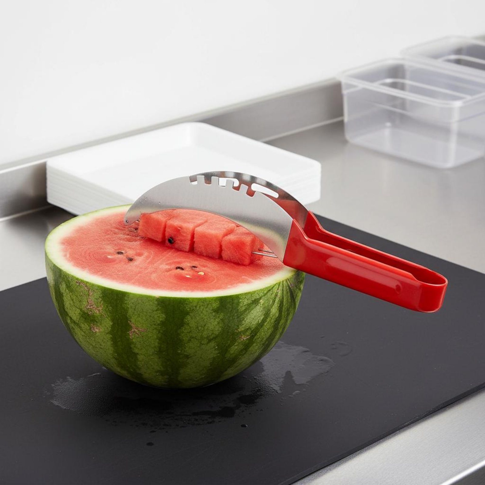 Wassermelonen-Würfelschneider  – Kitchen Gadgets & Toys Bewertung und Preis