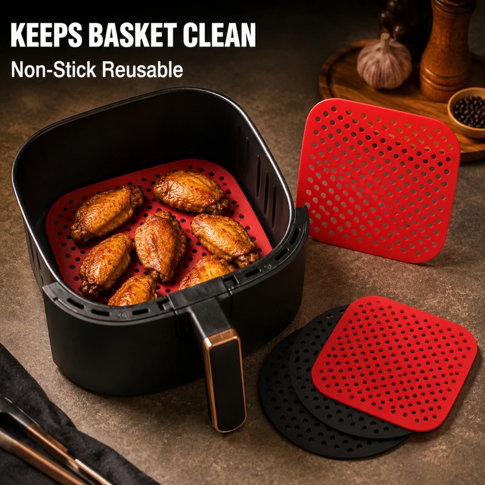 Antihaft-Silikon-Heißluftfritt – Kitchen Gadgets Air Fryer Bewertung und Preis