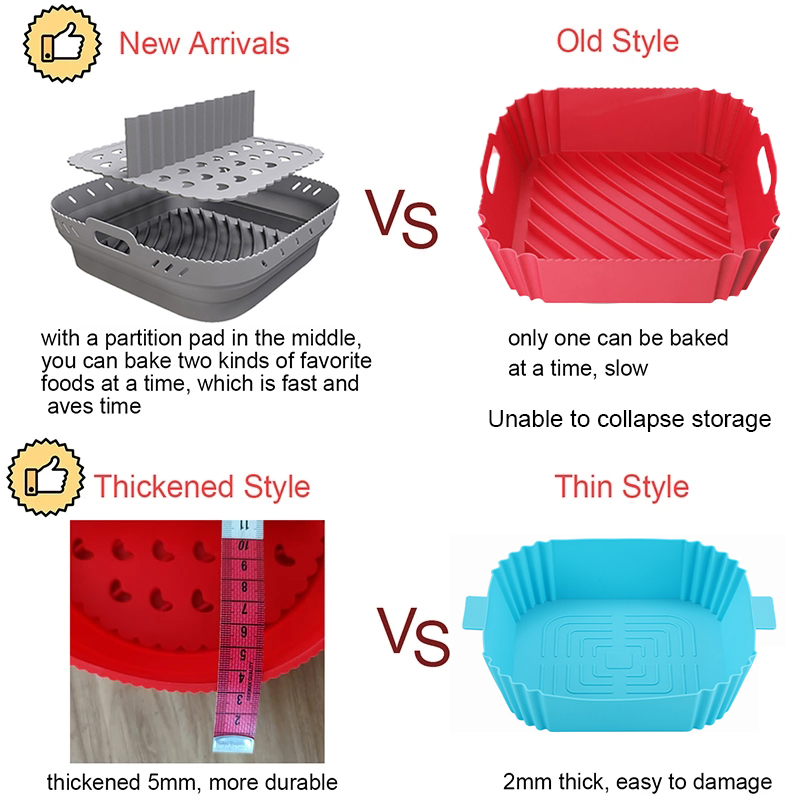 Air Fryer Silikon Form Korb Ru – Silicone Steamer Basket Bewertung und Preis