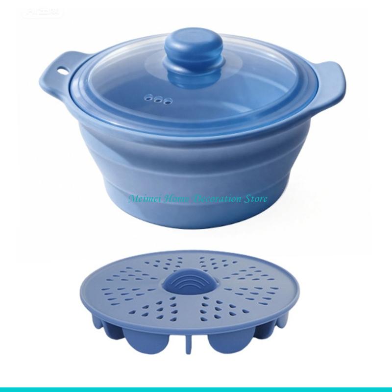 H7BF Mikrowellengeeigneter Dam – Silicone Steamer Basket Bewertung und Preis