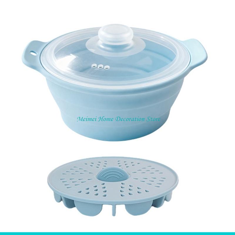 H7BF Mikrowellengeeigneter Dam – Silicone Steamer Basket Bewertung und Preis