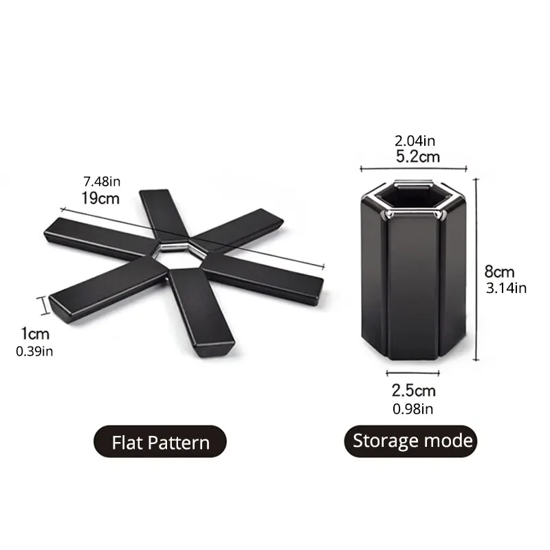 1/2PCS ABS Isoliermatte Topfma – Kitchen Gadgets Modern Bewertung und Preis