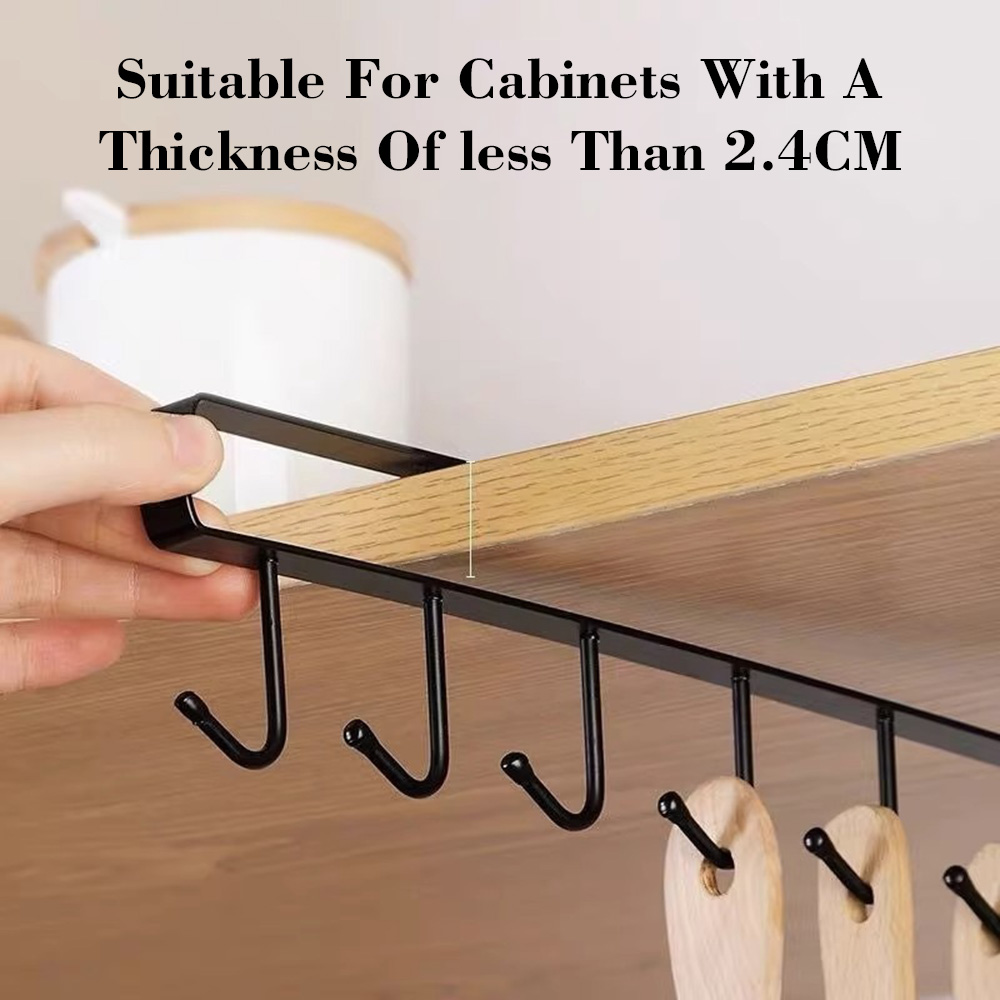 Neuer becherfester Hakenhalter – Kitchen Gadgets Cabinet Bewertung und Preis