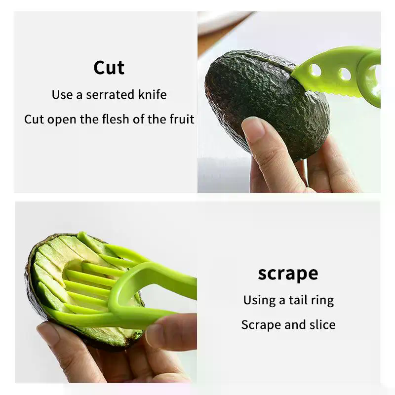 3-in-1 Avocado-Schneider, Kern – Avocado Slicer Tool Bewertung und Preis
