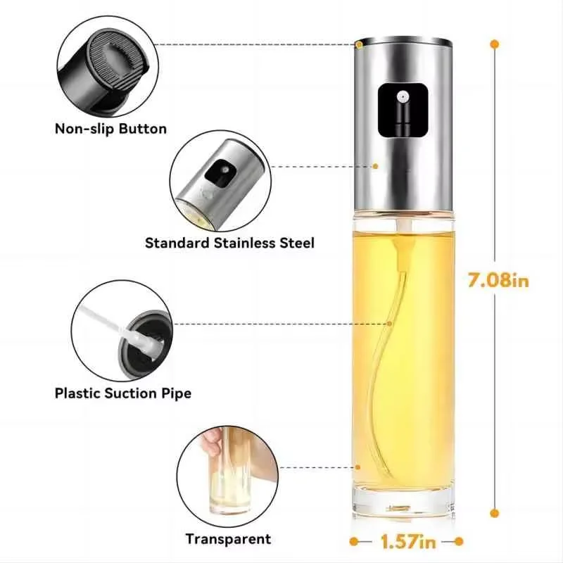 Glas-Ölsprüher zum Kochen, Oli – Oil Mister Spray Bottle Bewertung und Preis