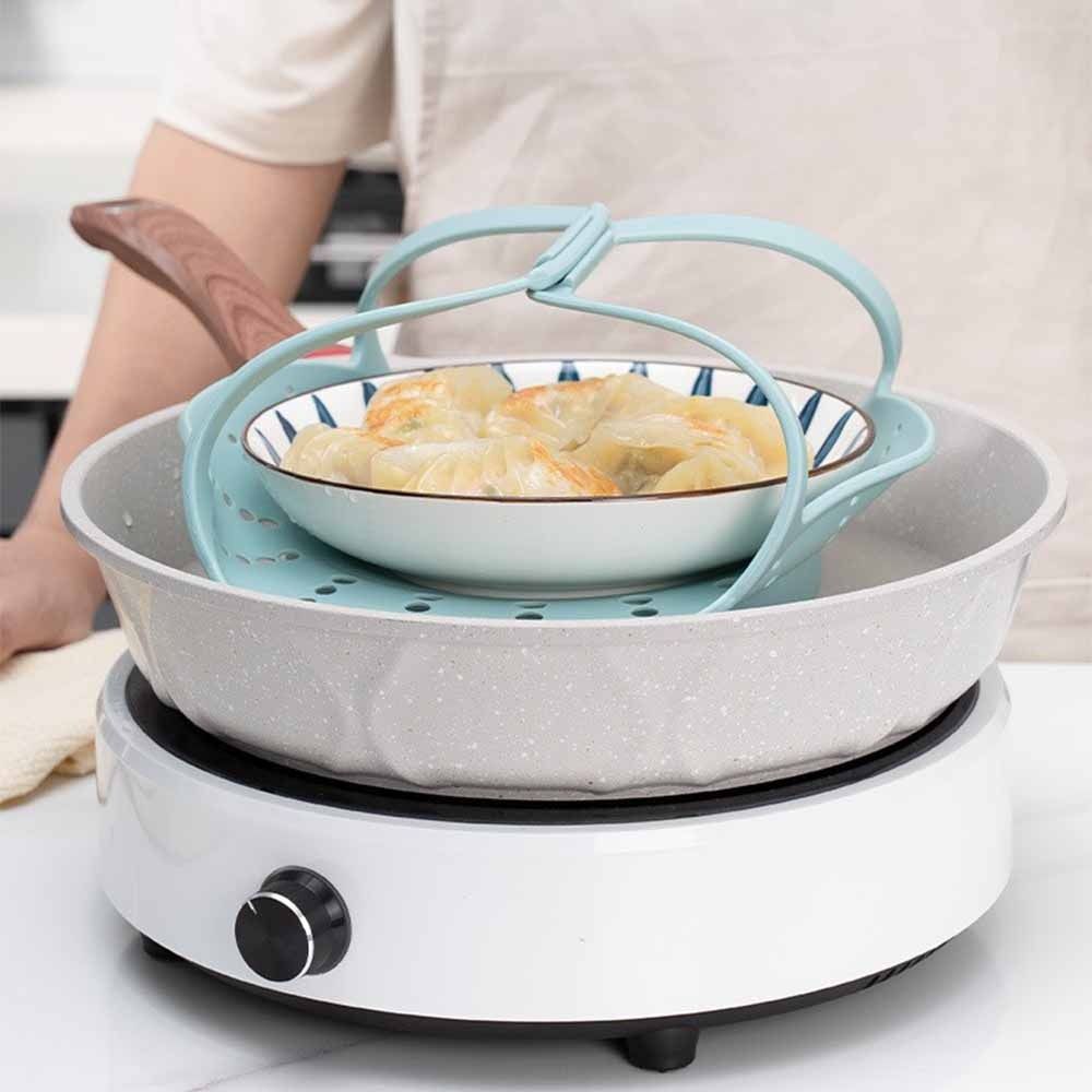 Langer Silikon-Dampfgarkorb, w – Silicone Steamer Basket Bewertung und Preis