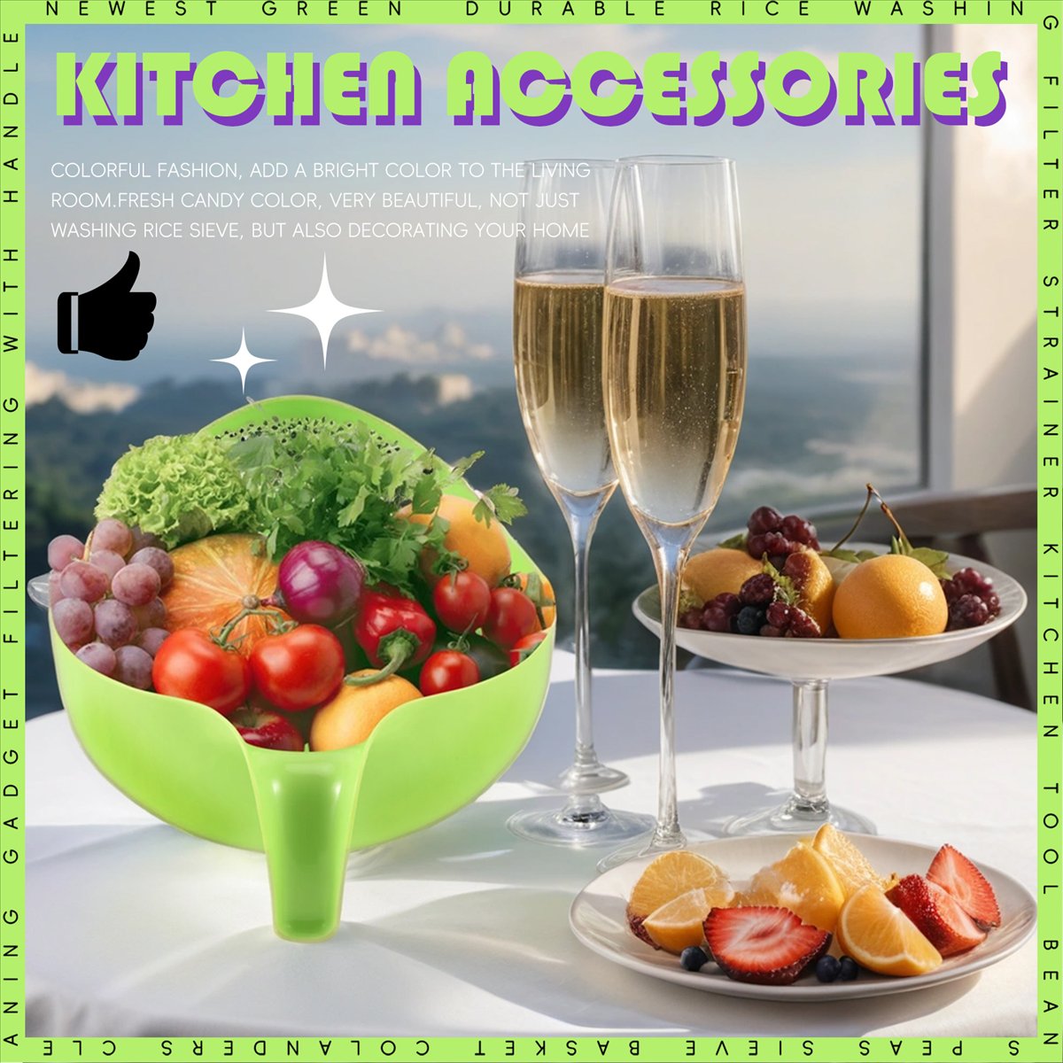 ABZT Reiswaschfilter Sieb Küch – Kitchen Gadgets Rice Filter Bewertung und Preis