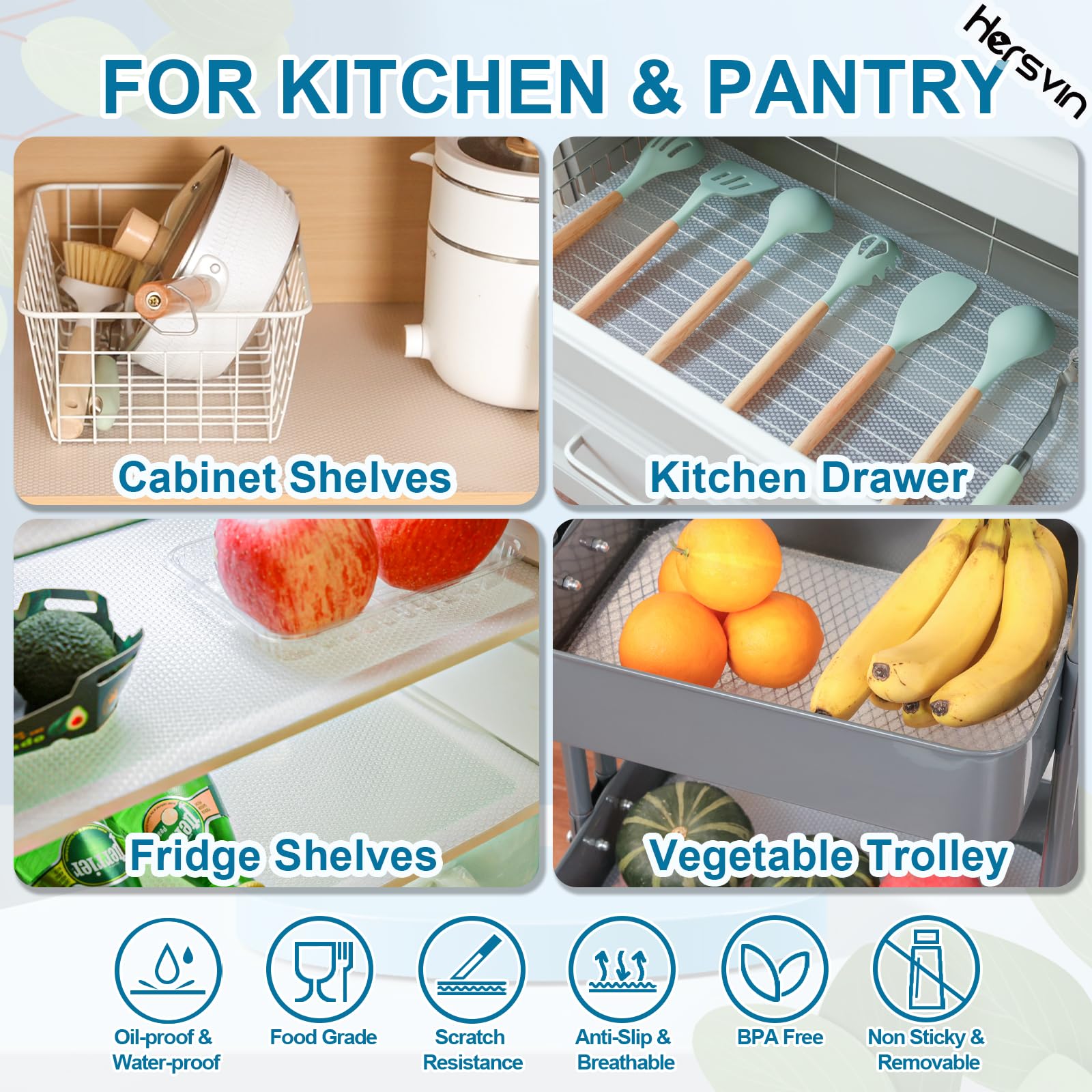 EVA Küche Schrank Regal Liner  – Kitchen Gadgets Cabinet Bewertung und Preis