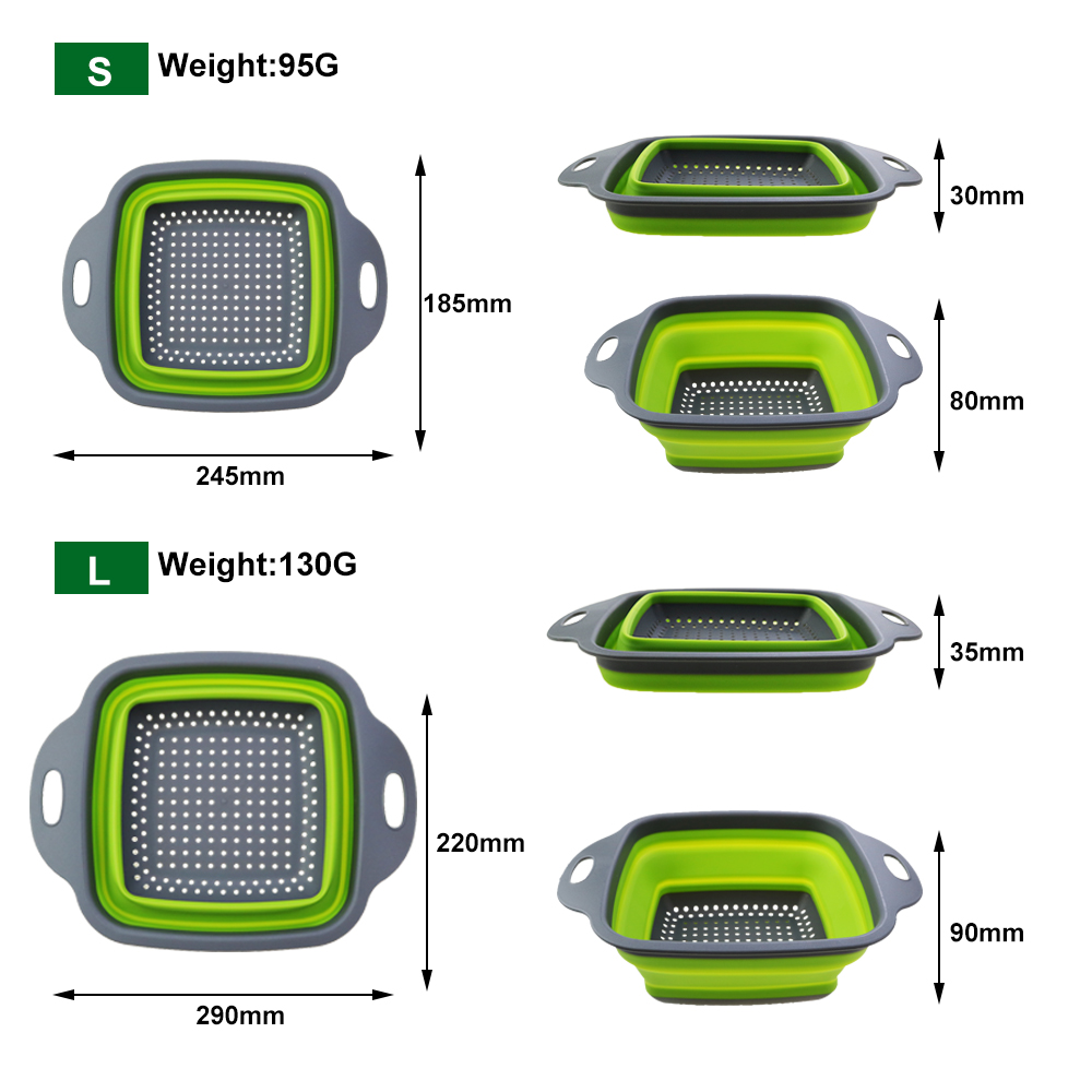 1Pc 2in1 Silikon Klapp Ablauf  – Silicone Steamer Basket Bewertung und Preis