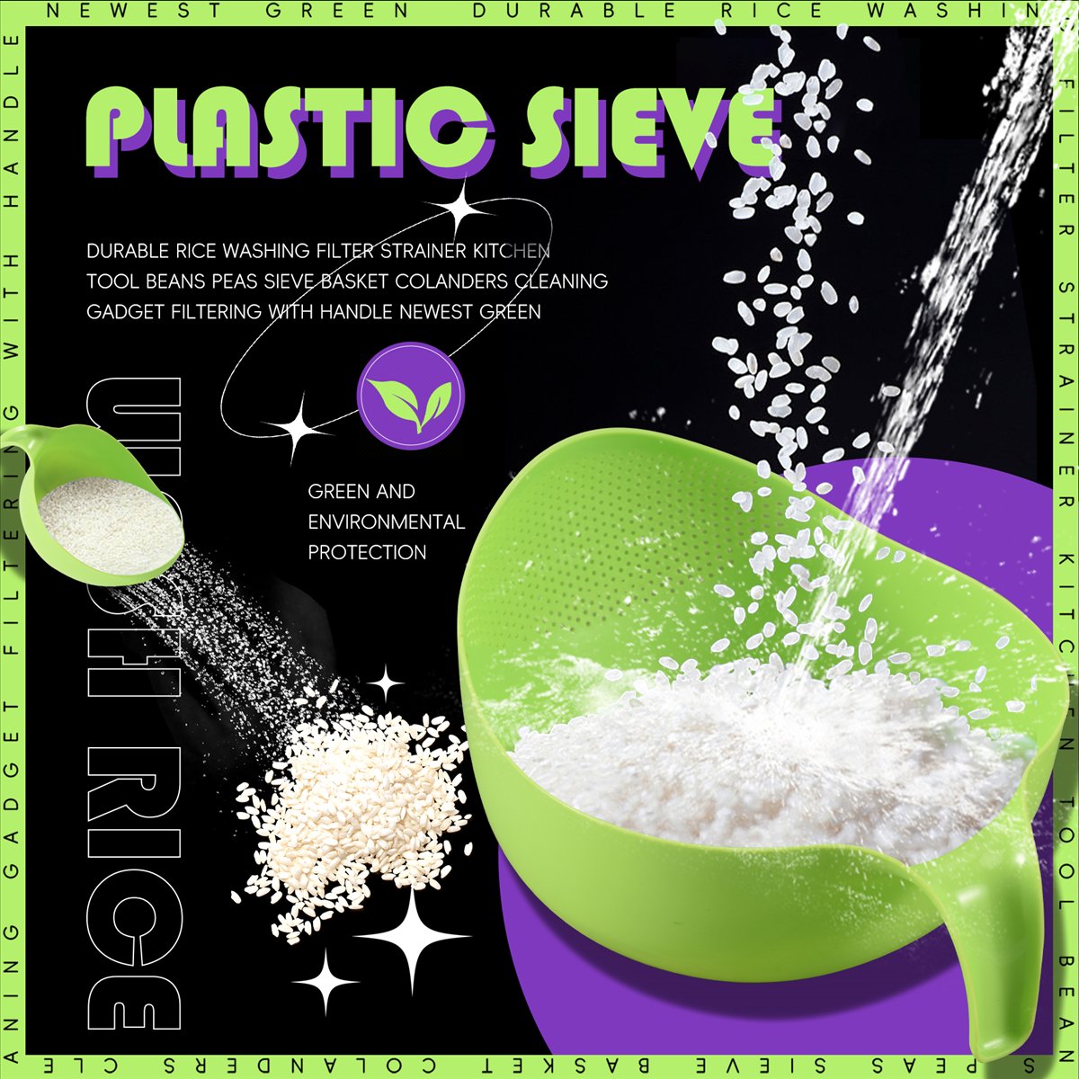 A45I Reiswaschfilter Sieb Küch – Kitchen Gadgets Rice Filter Bewertung und Preis