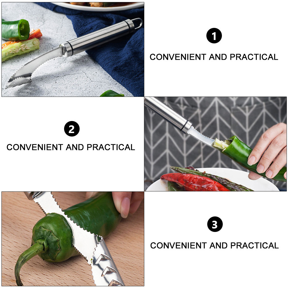 2 Stück Chili-Entkerner aus Ed – Kitchen Gadgets & Toys Bewertung und Preis