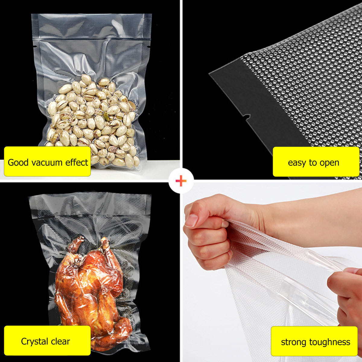 100 Stück Transparente Vakuum- – Food Vacuum Sealer Bewertung und Preis