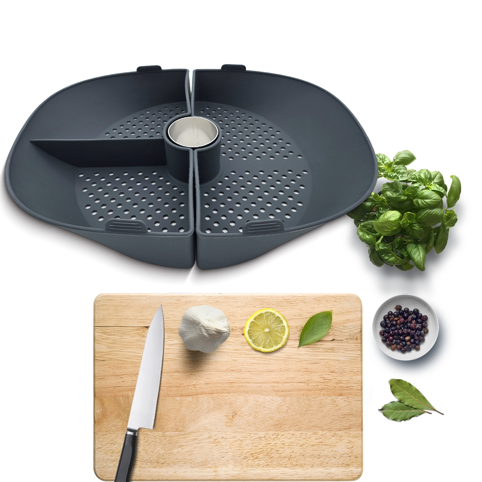 Silikon-Dampfkorb-Trenner für  – Silicone Steamer Basket Bewertung und Preis