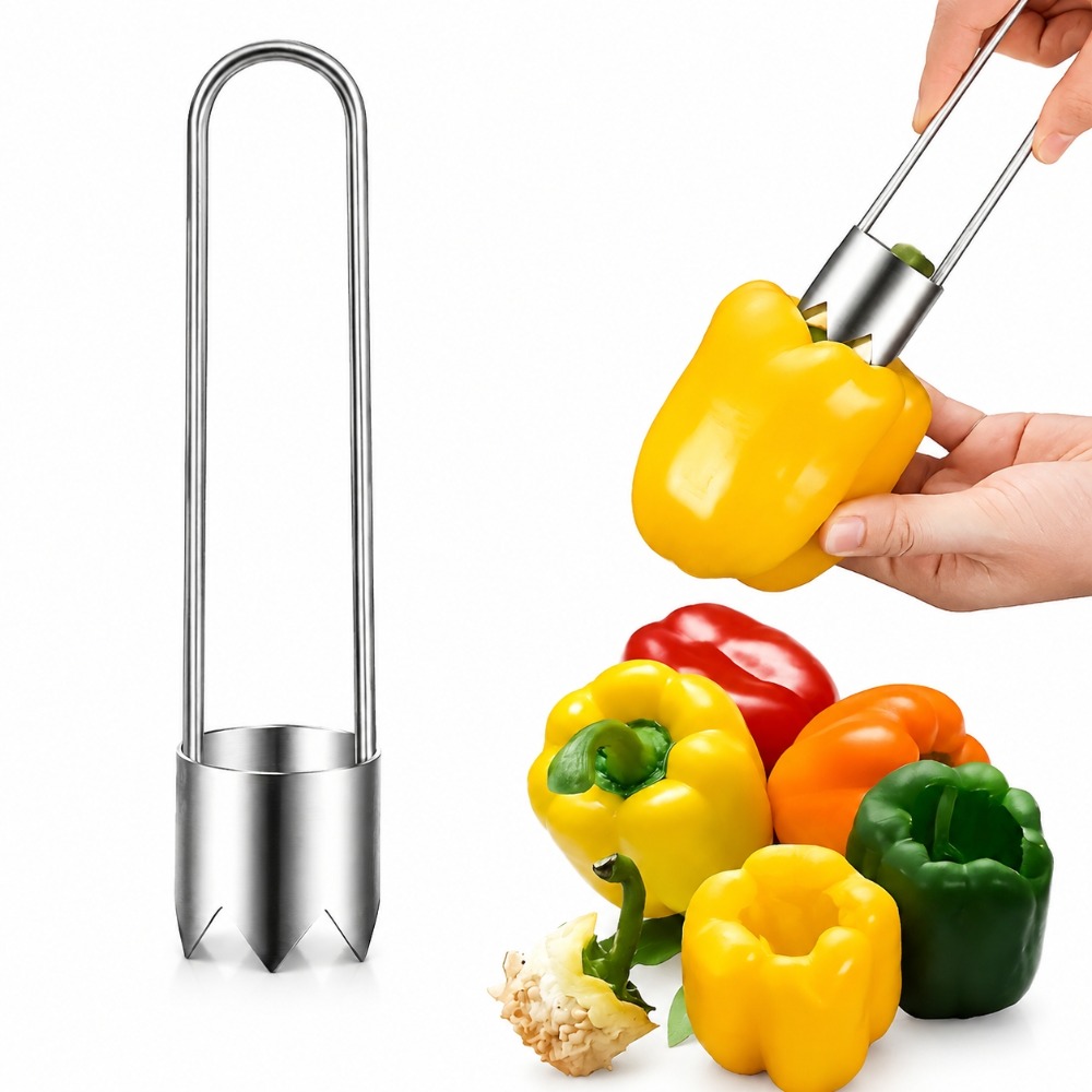 Edelstahl Obst- und Gemüseentk – Kitchen Gadgets & Toys Bewertung und Preis