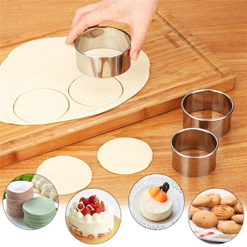 5PCS Runde Edelstahl Keks Form – Kitchen Gadgets For Cooking Bewertung und Preis