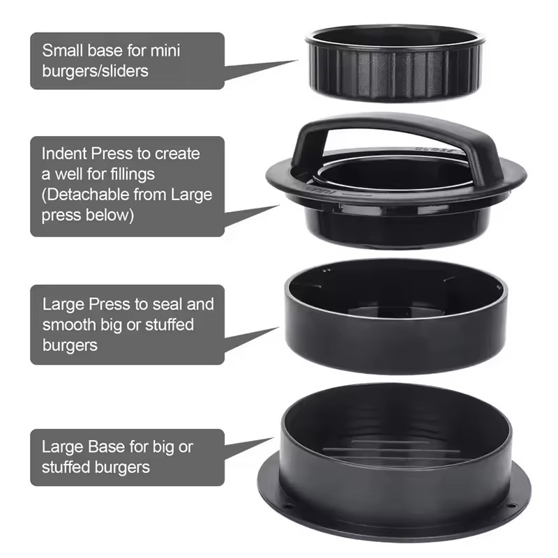 2026 3-in-1 Antihaft-Hamburger – Kitchen Gadgets Modern Bewertung und Preis