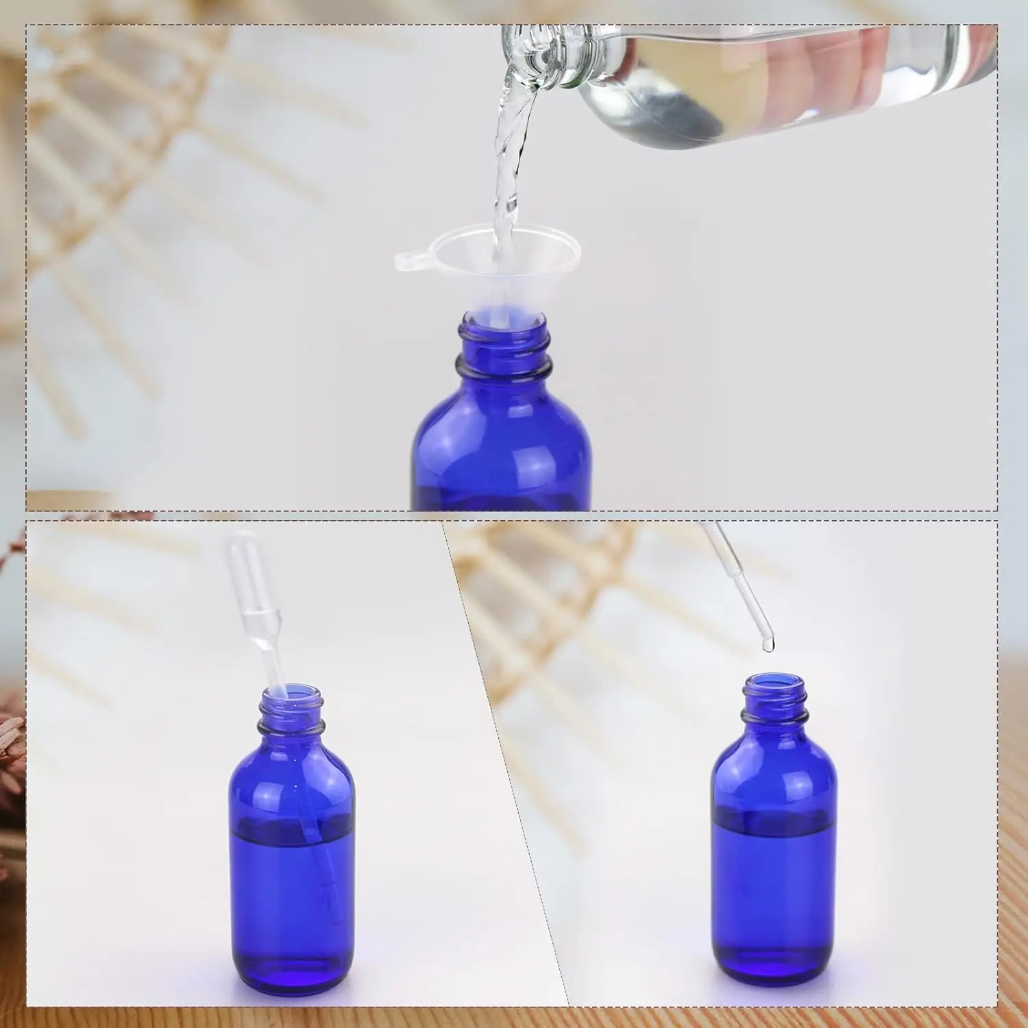 1 Stück 5 ml/100 ml blaue Glas – Oil Mister Spray Bottle Bewertung und Preis