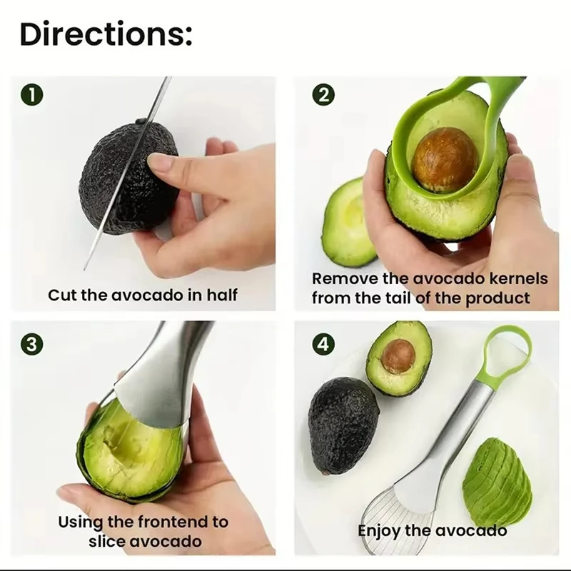Avocado-Schneider aus Edelstah – Avocado Slicer Tool Bewertung und Preis