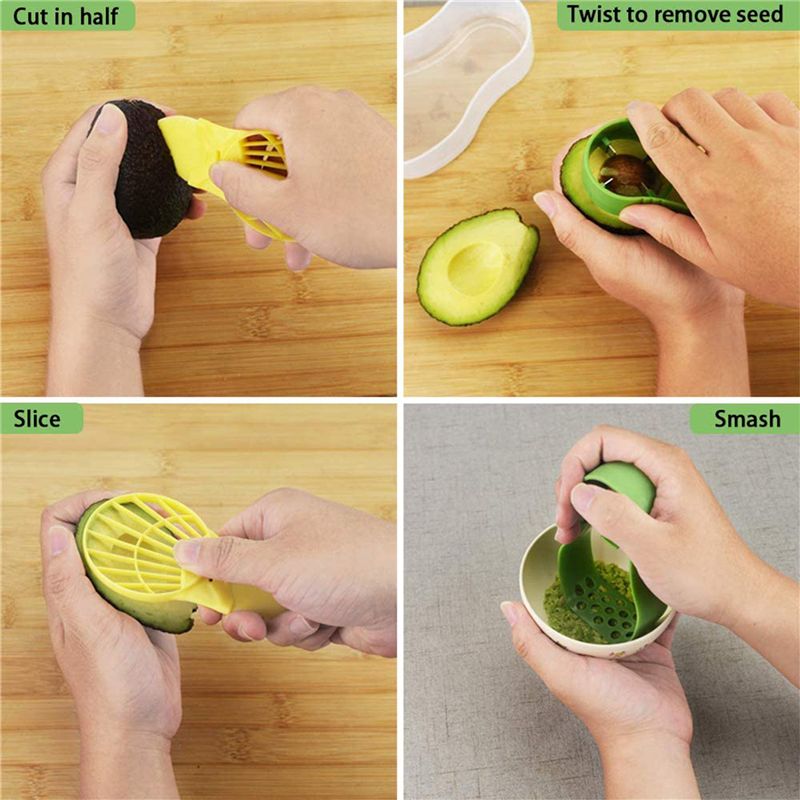 ABMO 2X 5-in-1 Avocado-Schneid – Avocado Slicer Tool Bewertung und Preis